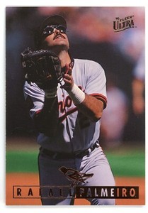 1995 Fleer Ultra Rafael Palmeiro  Card #7