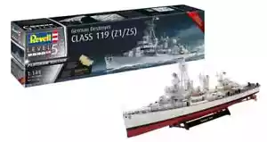 REVELL/GERMANY 1:144 German Class 119 Z1/Z5 Destroyer Platinum LTD ED. Bausatz #5179 - Bild 1 von 1
