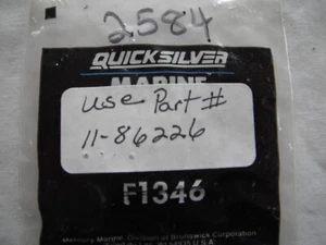 Mercury Marine/Mercruiser Nuevo FABRICANTE DE EQUIPOS ORIGINALES TUERCA 11-86226, F1346 (artículo 2584) - Imagen 1 de 2