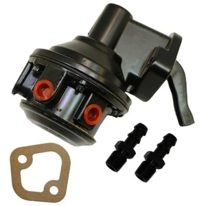 BBC Big Block Chevy 396 454 Black Mechanical High Volume Pump With Fittings - Picture 1 of 1