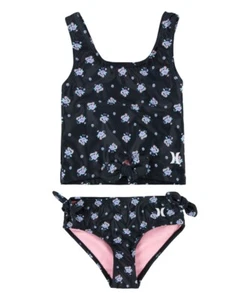 Hurley Kids Crop Tankini Two-Piece Swim Set 1242 Size 6 - Picture 1 of 1