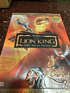 The Lion King (DVD, 2003, 2-Disc Set, Platinum Edition) W/ Madagascar - Picture 1 of 9