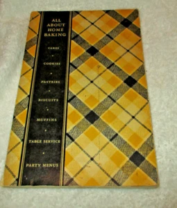 Vintage~All About Home Baking~General Foods Corp~New York~Paperback~1941 - Picture 1 of 12