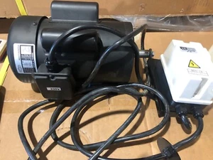 Complete 3 hp motor package from SHOP FOX W1863 planer fits many! - Picture 1 of 5