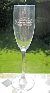 Laurent Perrier Champagne Flute - Laurent Perrier Brand Wording Printed On Flute - Picture 1 of 13