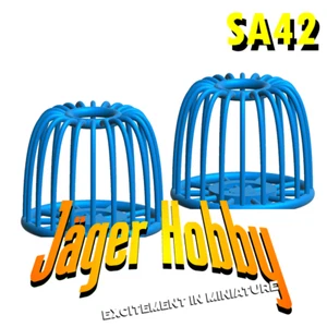 SA42 – Scale Traditional Cornish Crab & Lobster Pots | Perfect for Model Fishing - Picture 1 of 25