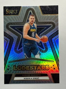2023-24 Panini Select - Lodestars Nikola Jokić #8 - Silver Prizm - Nuggets - Picture 1 of 2