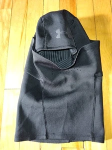 Under Armour UA ColdGear Balaclava Hood Black Face Mask. - Picture 1 of 8