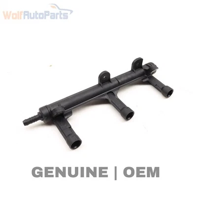 2013-2016 AUDI A5 QUATTRO 3.0L - Right FUEL Injector RAIL / TUBE 06E133682C - Image 1 of 4