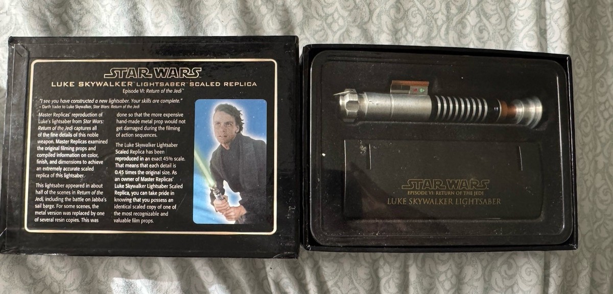 master replicas scaled lightsaber products for sale | eBay master replicas scaled lightsaber products for sale | eBay