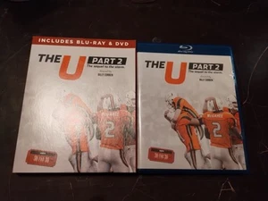 The U Part 2 Blu Ray DVD Slipcover ESPN 30 for Miami University Hurricanes NCAA - Picture 1 of 4