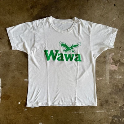 CAMISETA WAWA CONVENIENCIA TIENDA AÑOS 80 VINTAGE HOMBRE TALLA S PHILADELPHIA EAGLES AÑOS 70 Foto 1 de 4