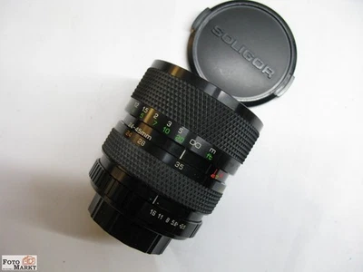 Weitwinkel-Zoom+Macro 24-45/3,5 -4 , 5 Soligor Mc para Slr-Camara M42 Rosca - Imagen 1 de 4