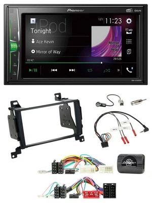 Pioneer 2DIN Lenkrad DAB USB Bluetooth Autoradio für Hyundai Santa Fe 2010-2012 - Bild 1 von 4