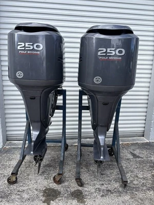 Yamaha Single F250 250hp 250 Hp Four Stroke outboard Motor Pair Available 225 Foto 1 de 4