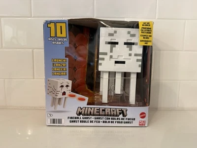 2022 Mattel Minecraft - FIREBALL GHAST Launching Action Figure NEW IN BOX  - Image 1 of 4