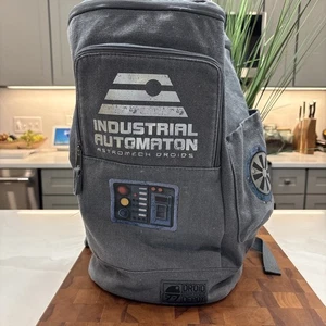 Star Wars Rucksack Galaxy's Edge Droid Depot Automat Astromech Disney Grau Neu mit Etikett - Bild 1 von 14