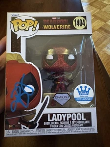 Blake Lively Signed Ladypool Funko Pop! Deadpool Authenticated SWAU - Picture 1 of 8