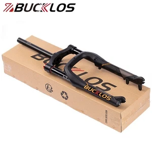 BUCKLOS 20x4.0 inch Beach Snow MTB Bike Fork Suspension 4.0" Fat Tyre Fork 1-1/8 - Picture 1 of 13