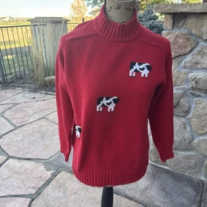 Suéter de cordero Architect para mujer 100 % verde medio 100 % algodón con campana - ÚNICO - Imagen 1 de 16