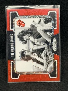 2025 Panini Prizm The Rolling Stones #82 The Rolling Stones Red Mojo /99 - Picture 1 of 2