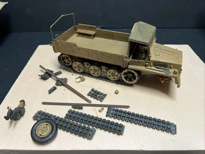 Maquette Montée ww2 1/35 Vehicule SWS Haltrack German Transport Occasion ! - Photo 1/4