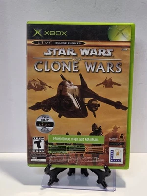 Star Wars The Clone Wars + Tetris Worlds (Original Xbox) CIB - Image 1 of 4