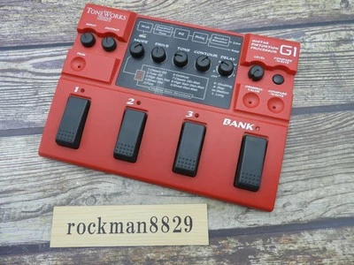 Korg ToneWorks G1 Gitarreneffekt Distortion Prozessor gebraucht aus Japan - Bild 1 von 4