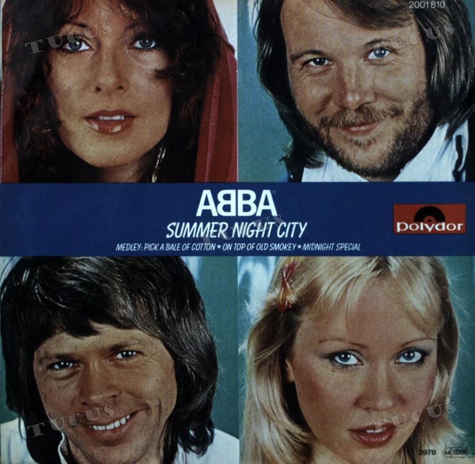 ABBA - Summer Night City 7" (VG) .* - Image 1 of 1
