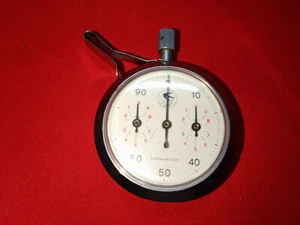 ZARIA Zarja Zarya Vintage Soviet Mechanical Pedometer made in USSR in 1970s - Picture 1 of 7