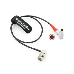 Timecode Out Cable for ARRI Alexa Camera Sound Devices Right Angle 5 Pin to BNC - Picture 1 of 8