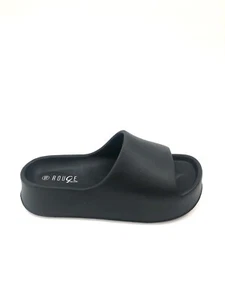 Rouge Helium Women's Sandals Wedges Platform Black Size 9 ($) - Picture 1 of 6