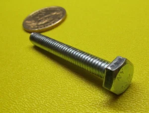 Tap Bolt, GRADE 2, FT, Zinc 1/4"-20 x 2.00" Length, 100 Pc - Picture 1 of 7