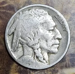 1919 P Buffalo Nickel semi clave fecha error en reverso envío gratuito - Imagen 1 de 7