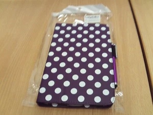 Google Nexus 7 Tablet Non Slip Travel Case Cover PURPLE +Stylus & Protector - Picture 1 of 6