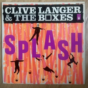Clive Langer & The Boxes Splash 14 Track Vinyl Album New Wave - Picture 1 of 2