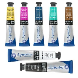 Daler Rowney Aquafine Watercolour Paint 8ml - Picture 1 of 53