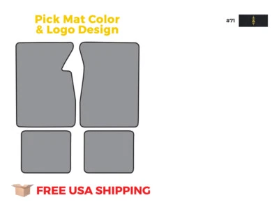 FITS 1963-1964 Oldsmobile Starfire Floor Mat 4pc Loop Foto 1 de 4