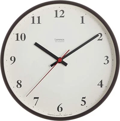 Lemnos Plywood Clock Radio Clock Brown LC10-21W BW  - Image 1 of 4