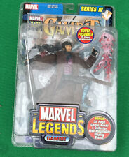 GAMBIT Marvel Legends Action Figure Series IV 2003 w Bonus Comic Bk Vintage NEW