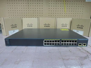 Cisco WS-C2960-24LT-L 2960 24 port Managed Network Switch, Real time listing - Picture 1 of 4