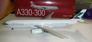 Herpa 1:200 - Cathay Pacific Airlines A330-300 #B-HLB Corporate Issue? Plastic - Picture 1 of 1