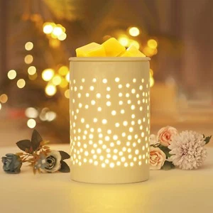 Bobolyn Wax Melts Burner Electric Ceramic Oil Burner Scented Candle Wax Melt War - Picture 1 of 6