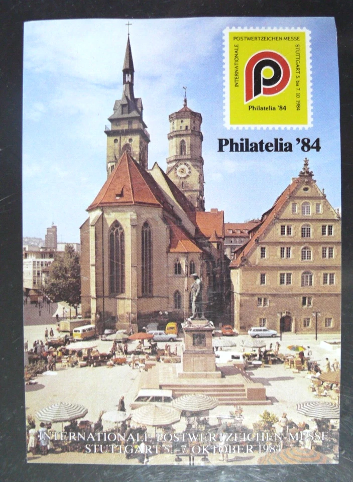 ALLEMAGNE : PHILATELIA 1984 STUTTGART 5 AU 7 OCTOBRE - NEUF SANS GOMME (*) TBE - Photo 1/1