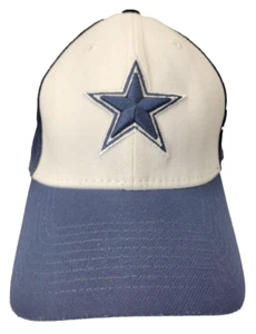 Dallas Cowboys NFL Blue/Wht New Era 39Thirty Stretch Fitted Hat Mens L/XL - Picture 1 of 8