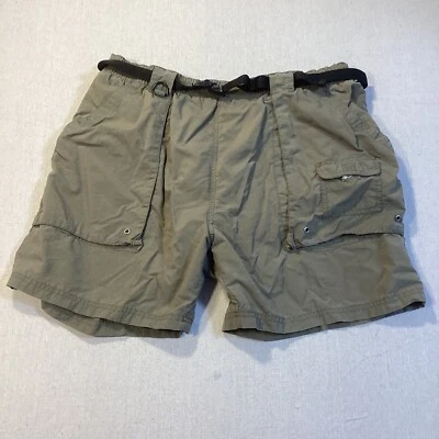 Pantalones Cortos NORTHPOINT Para Hombre Medianos Verdes Bolsillos de Carga Tirar de Nylon Forrados Foto 1 de 4