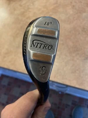 Nitro Approach 18* Hybrid RH Fairway Golf Club Standard Grip Tour True Temper - Image 1 of 4