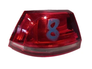 LEFT LEFT REAR LAMP L EXTERNAL W21W/WY21W GLASS COLOUR RED FITS VW GOLF N40-58 - Picture 1 of 4