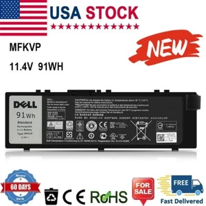 Genuine MFKVP Battery For Dell Precision 15 7520 7510 17 7720 7710 M7510 M7710 - Picture 1 of 11