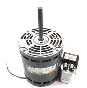 Emerson K55BWDRJ-7033 HQ1010263EM Blower Motor 3/4HP RPM 1100/4SPD used CMP369 - Picture 1 of 5